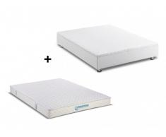 PACK Somier COFRE + Colchón BODYMEMORY de DREAMEA - 135x190 cm
