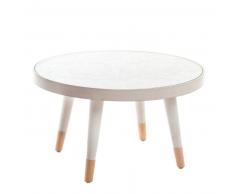 Mesa auxiliar roseta