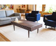 Mesa de centro vintage de madera Balkis