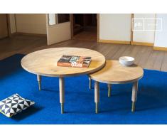 Mesa de centro de estilo escandinavo Messinki