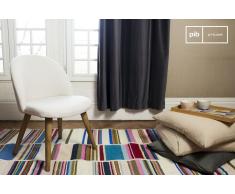 Silla de estilo escandinavo Lear cream
