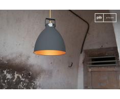 Lámpara colgante Jieldé Augustin de estilo vintage de 24 cm