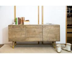 Cómoda de madera de estilo escandinavo Messinki