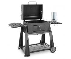 Klarstein Bigfoot Set parrilla carbón BBQ ahumadero + encendido eléctrico (PL-Bigfoot-Set)