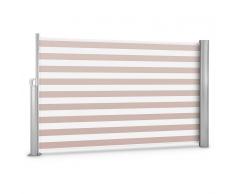 Blumfeldt Bari 318 Marquesina Toldo lateral 300x180cm Aluminio Blanco crema (HMD1-Bari-318-CW)