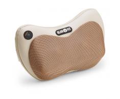 KLARFIT Neckmaster Cojín de masaje para cuello Masajes Shiatsu 4 cabezales de masaje beige (MSS2-Neckmaster)