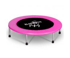 KLARFIT Rocketbaby Cama elástica Trampolin 96cm de diámetro Rosa (FIT11-Rocketbaby-2)