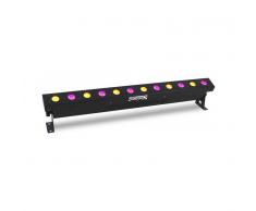 Beamz LCB216 barra de luces de 12 x 18 Watt 6-in-1 Hex-LED RGBAWUV DMX (Sky-150.555)