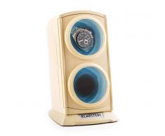 Klarstein St. Gallen Premium Vitrina para 2 relojes LED Crema (WW1-STGALLENPREMCR)