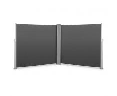 Blumfeldt Bari Doppio 618 Toldo lateral doble 6x1,8m Aluminio antracita (HMD1-BariDoppio618)