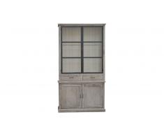 MobilierMoss vitrina de madera - Chartier - mueble de almacenaje 4 puert