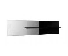 MobilierMoss Espejo con estante - Atract - espejo de diseño negro lacado