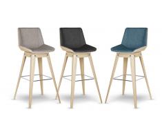 MobilierMoss Taburete de cocina – Nackka - altura sentada 75 cm