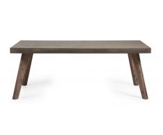 Mesa madera cemento Sineu 200x100