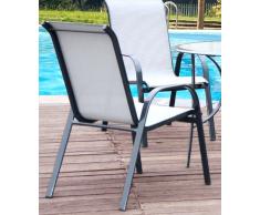 Sillon aluminio antracita Torrevieja