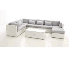 Set Modular lounge rattan Artic