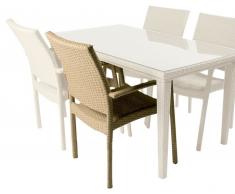 Silla rattan crema Manila