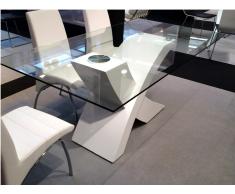 Mesa de comedor X blanco