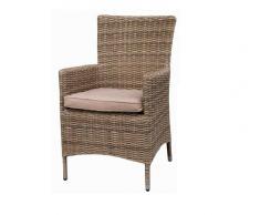 Sillon rattan color natural Kaui