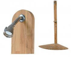 Ducha de teka grado A cero inox