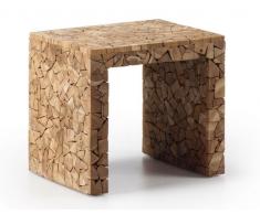 Mesa auxiliar mosaicos teka amazona