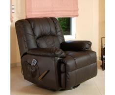 SILLON DE MASAJE piel vacuno ECO-8615B