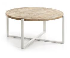 Mesa de centro nordica natural