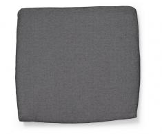 Cojin exterior gris oscuro 49x46