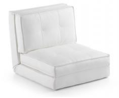 Butaca cama lounche blanco