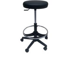 Taburete de trabajo basic reposapies