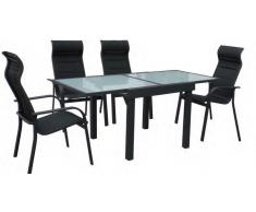 Conjunto terraza Patrick antracita
