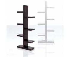 Estanteria pie blanco negro W-286