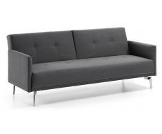 Sofa Cama Finland tejido gris