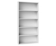 Estanteria Bromby blanco 5 estantes