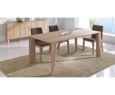 Conjunto de Comedor Nordico DT-17 roble