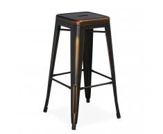 Taburete Alto TEREK de Cobre -Vintage-