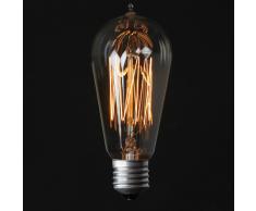 Bombilla Vintage EDISON 13-CLEAR ST58 E27 40W