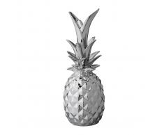 Bloomingville Escultura Pineapple plata