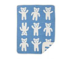 Klippan Yllefabrik Manta infantil Bruno azul