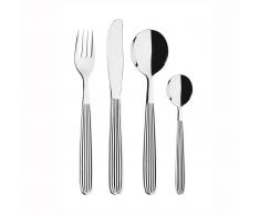 Iittala Cubertería Scandia 24 piezas acero inoxidable