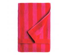 Marimekko Toalla Kaksi Raitaa, rojo toalla de baño