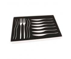 Hardanger Bestikk Cubertería para carne Lykke 12 piezas 12 cubiertos