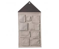 Ferm Living Almacenaje de pared House grey (gris)