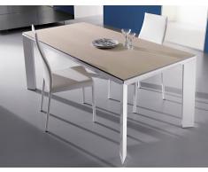 Mesa de comedor extensible madera Moderna Metro