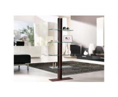 Estanteria en oxido natural con cristal