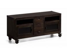 Mueble tv con ruedas vintage Industrial