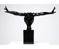 Escultura atleta negro