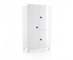 Armario Grande Tall Blanco Alto Brillo