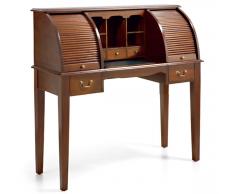 Mesa de escritorio 2 persianas vintage Marty