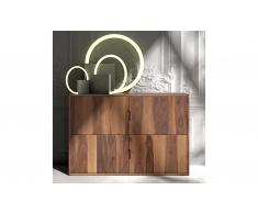 Zapatero 4 puertas industrial Loft